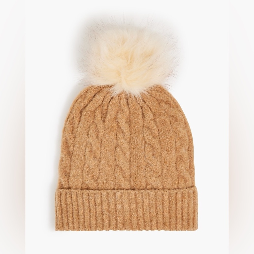 J. Crew Pom beanie in extra-soft yarn Wool